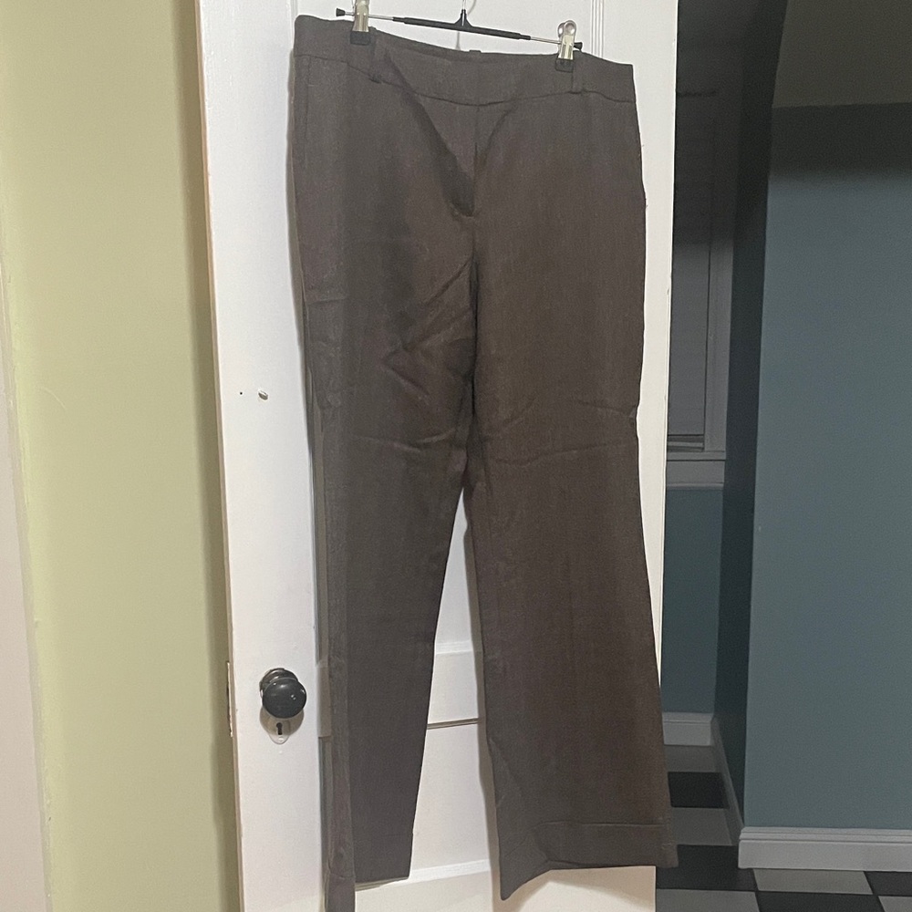 LOFT Brown Flare Women's Pants